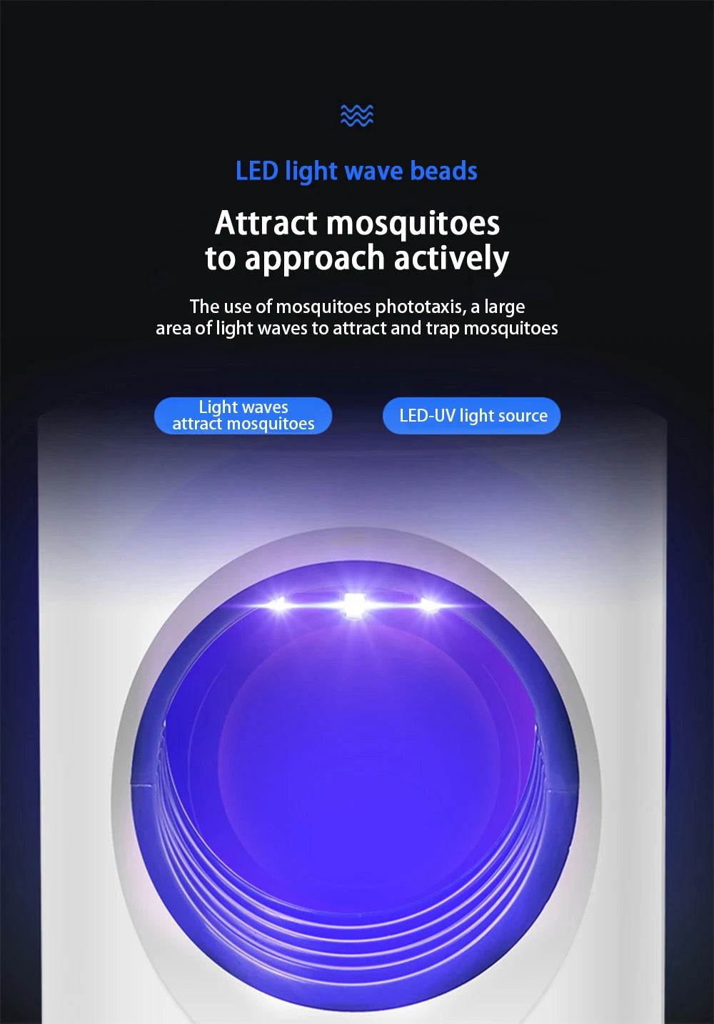 Electric Mosquito Trap – Silent & Effective
